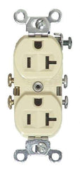 Cooper Wiring Devices - Straight Blade Receptacles   Receptacle Type: Duplex Receptacle    Grade: Specification - Makers Industrial Supply