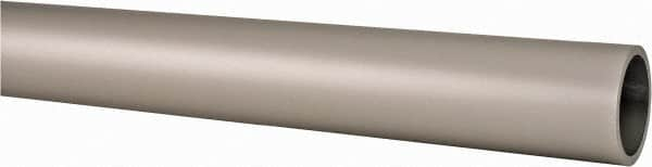 Hollaender - 8' Long, Aluminum Handrail - 1-1/4" Pipe - Makers Industrial Supply