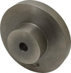 Bison - Adapter Back Plate for 8" Diam Self Centering Lathe Chucks - 0.98" Through Hole Diam, 4.02mm ID, 8.3" OD, 1.18" Flange Height, Cast Iron - Makers Industrial Supply