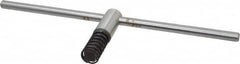 Bison - 20, 25" Chuck Diam Compatibility, Lathe Chuck Key - Compatible with 4-Jaw Chucks, Self Ejecting, 5-33/64" Body Length, 0.748" Actual Key Square Size - Makers Industrial Supply