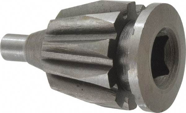 Bison - Cast Iron Lathe Chuck Pinion - 5" Chuck Diam Compatible, 0.98" OD - Makers Industrial Supply