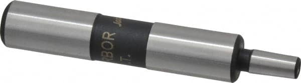 Jacobs - 1/2 Inch Shank Diameter, JT0 Mount Taper, Drill Chuck Arbor - Jacobs Taper Mount - Exact Industrial Supply