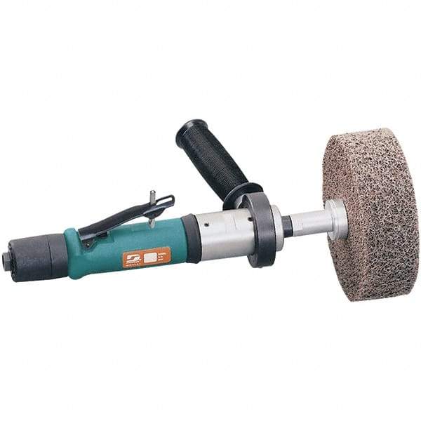 Dynabrade - 0.7 hp, 4,500 RPM Finishing Sander - 40 CFM Air Consumption, 6.21 bar Air Pressure, 1/4 NPT Inlet - Makers Industrial Supply