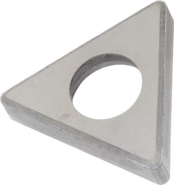 Made in USA - 5/8" Inscribed Circle, Triangle Shim for Indexables - Carbide, 3/16" Thick, ITSN Shim Style, Negative Rake - Makers Industrial Supply