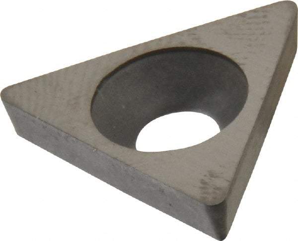 Made in USA - 1/2" Inscribed Circle, Triangle Shim for Indexables - Carbide, 1/8" Thick, PTP Shim Style, Positive Rake - Makers Industrial Supply