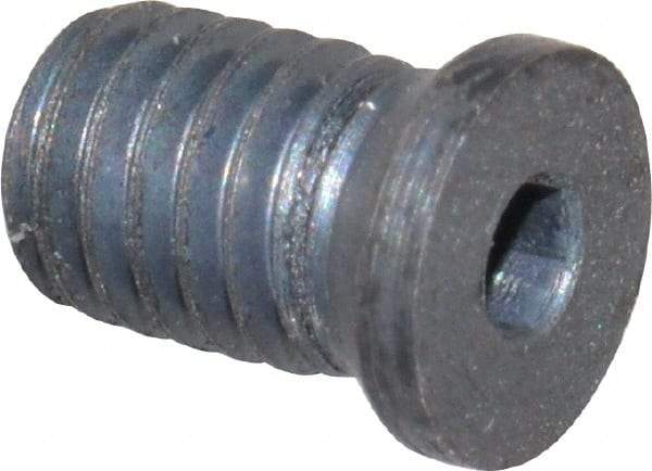 Made in USA - Hex Socket for Indexables - #10-32 Thread, Industry Std S-34, For Use with Shims - Makers Industrial Supply