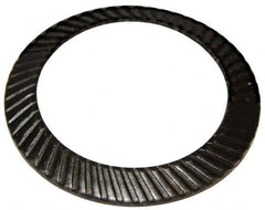 Gardner Spring - 0.331" ID, Steel, Belleville Disc Spring - 0.512" OD, 0.055" High, 0.031" Thick - Makers Industrial Supply