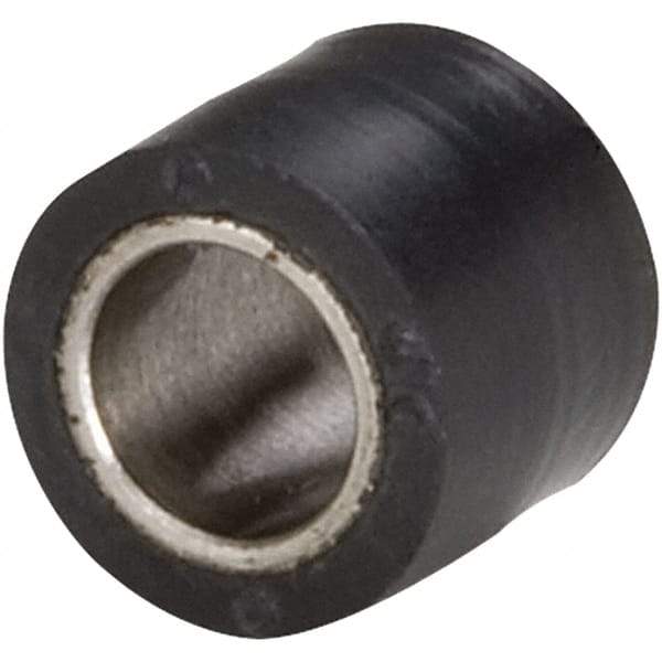 Dynabrade - 3/8" Diam x 3/8" Wide Contact Wheel - Crowned, 70 Duro Rubber Face - Makers Industrial Supply