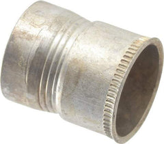 Made in USA - M8x1.25 Metric Coarse, Cadmium-Plated, Aluminum Knurled Rivet Nut Inserts - 0.76mm to 2.29mm Grip, 12.7mm Drill Size, 13.41mm Body Diam - Makers Industrial Supply