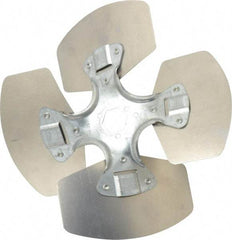 Made in USA - 10" Blade Diam, Commercial Fan Blade - Counterclockwise Rotation, 4 Blades - Makers Industrial Supply