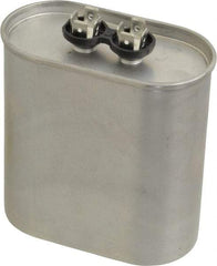 Value Collection - 60 Microfarad Motor Capacitor - 440 Volts, 3.66" Wide x 1.97" Deep x 3-3/4" High - Makers Industrial Supply