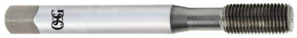 OSG - 3/8-24 UNF H12 Thread Limit Plug Thread Forming Tap - Cobalt, TiCN Finish, 2-15/16" OAL, 1-1/4" Thread Length, Right Hand Thread, Series HY-PRO NRT - Makers Industrial Supply