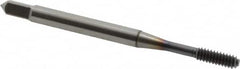 OSG - #4-40 UNC H5 Thread Limit Bottoming Thread Forming Tap - Cobalt, TiCN Finish, 1-7/8" OAL, 9/16" Thread Length, Right Hand Thread, Series HY-PRO NRT - Makers Industrial Supply