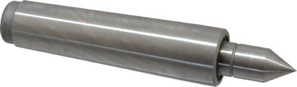 Royal Products - MT3 Taper Shank, 15/16" Head Diam 1,255 Lb Capacity Live Center - 5,000 Max RPM, 5/32" Head Length, 0.55" Point Diam, 1.1563" Point Len, 940 Lb Max Workpc, 4-27/32" OAL, Standard Point - Makers Industrial Supply