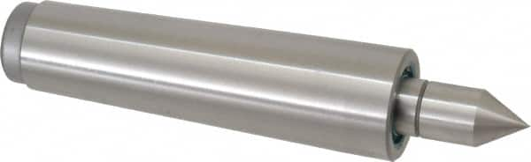 Royal Products - MT4 Taper Shank, 1.231" Head Diam 1,835 Lb Capacity Live Center - 4,500 Max RPM, 3/16" Head Length, 5/8" Point Diam, 1-3/8" Point Len, 1,400 Lb Max Workpc, 5-15/16" OAL, Standard Point - Makers Industrial Supply