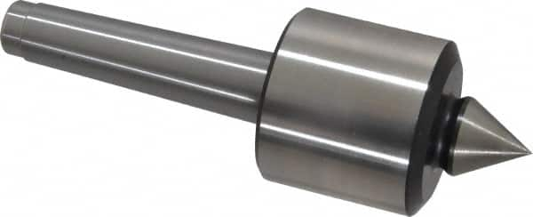 Royal Products - MT2 Taper Shank, 1.68" Head Diam 4,120 Lb Capacity Live Center - 5,000 Max RPM, 1.56" Head Length, 3/4" Point Diam, 7/8" Point Len, 390 Lb Max Workpc, 5-1/4" OAL, Standard Point - Makers Industrial Supply