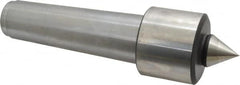 Royal Products - MT5 Taper Shank, 2.45" Head Diam 5,740 Lb Capacity Live Center - 4,500 Max RPM, 2.03" Head Length, 1-1/8" Point Diam, 1-3/16" Point Len, 750 Lb Max Workpc, 8-13/16" OAL, Standard Point - Makers Industrial Supply