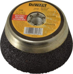 DeWALT - 4" Diam, 2" Overall Thickness, 16 Grit, Type 11 Tool & Cutter Grinding Wheel - Very Coarse Grade, Aluminum Oxide, R Hardness, 9,000 RPM - Makers Industrial Supply