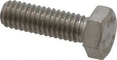 Value Collection - 5/16-18 UNC, 1" Length Under Head Hex Head Cap Screw - Makers Industrial Supply