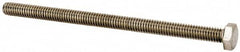 Value Collection - 5/16-18 UNC, 5" Length Under Head Hex Head Cap Screw - Fully Threaded, Grade 316 Stainless Steel, Uncoated, 1/2" Hex - Makers Industrial Supply