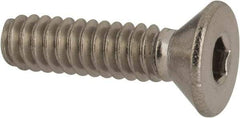 Value Collection - #10-24 UNC Hex Socket Drive, 82° Flat Screw - Grade 316 Stainless Steel, 3/4" OAL - Makers Industrial Supply