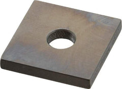 Mitutoyo - 0.139" Square Steel Gage Block - Accuracy Grade 0, Includes Certificate of Inspection - Makers Industrial Supply