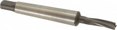 Value Collection - 1/4" Diam, 3 Flutes, Morse Taper Shank, Interchangeable Pilot Counterbore - Makers Industrial Supply