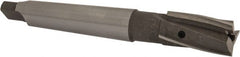 Value Collection - 25/32" Diam, 3 Flutes, Morse Taper Shank, Interchangeable Pilot Counterbore - Makers Industrial Supply