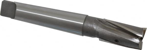 Value Collection - 1-1/16" Diam, 3 Flutes, Morse Taper Shank, Interchangeable Pilot Counterbore - Makers Industrial Supply