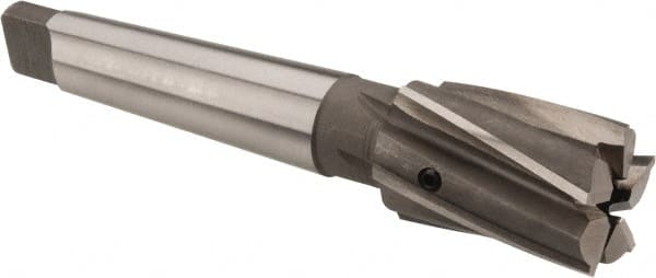 Value Collection - 1-5/16" Diam, 5 Flutes, Morse Taper Shank, Interchangeable Pilot Counterbore - Makers Industrial Supply