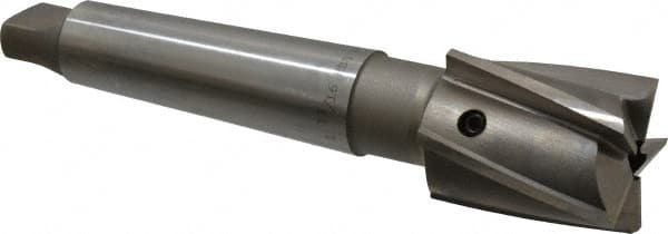 Value Collection - 1-13/16" Diam, 5 Flutes, Morse Taper Shank, Interchangeable Pilot Counterbore - Makers Industrial Supply