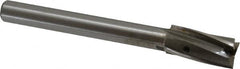 Value Collection - 45/64" Diam, 1/2" Shank, Diam, 3 Flutes, Straight Shank, Interchangeable Pilot Counterbore - Makers Industrial Supply