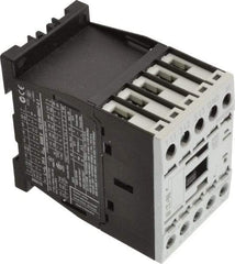 Eaton Cutler-Hammer - 3 Pole, 24 Coil VAC, 20 Amp, Nonreversible Open Enclosure IEC Contactor - 1 Phase hp: 0.25 at 115 V, 0.75 at 200 V, 1 at 230 V, 3 Phase hp: 1.5 at 200 V, 2 at 230 V, 3 at 460 V, 5 at 575 V, 7 Amp Inductive Load Rating Listed - Makers Industrial Supply