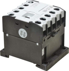 Eaton Cutler-Hammer - 3 Pole, 24 Coil VAC, Nonreversible Open Enclosure IEC Contactor - 1 Phase hp: 0.5 at 115 V, 1 at 200 V, 1.5 at 230 V, 3 Phase hp: 2 at 200 V, 3 at 230 V, 5 at 460 V, 5 at 575 V, 8.80 Amp Inductive Load Rating Listed - Makers Industrial Supply