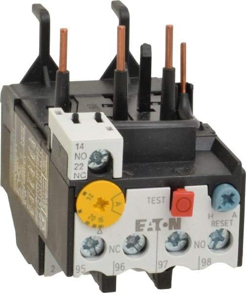 Eaton Cutler-Hammer - 16 to 24 Amp, 690 VAC, Thermal IEC Overload Relay - Trip Class 10, For Use with 18-32 A Contactors - Makers Industrial Supply