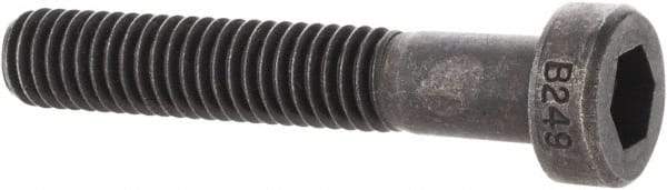 Holo-Krome - M6x1.00 Metric Coarse Hex Socket Drive, Low Socket Cap Screw - Grade 10.9 Alloy Steel, Black Oxide Finish, Partially Threaded, 35mm Length Under Head - Makers Industrial Supply