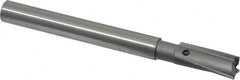 Made in USA - 13/32" Diam, 3/8" Shank, Diam, 3 Flutes, Straight Shank, Interchangeable Pilot Counterbore - Makers Industrial Supply