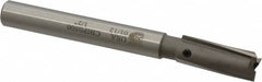 Made in USA - 1/2" Diam, 7/16" Shank, Diam, 3 Flutes, Straight Shank, Interchangeable Pilot Counterbore - Makers Industrial Supply