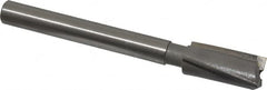 Made in USA - 3/4" Diam, 1/2" Shank, Diam, 3 Flutes, Straight Shank, Interchangeable Pilot Counterbore - Makers Industrial Supply