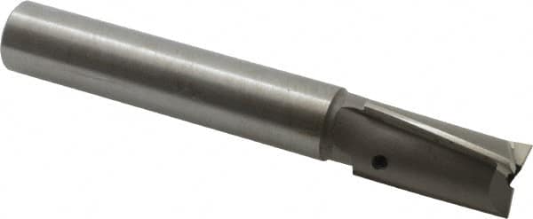 Made in USA - 27/32" Diam, 3/4" Shank, Diam, 3 Flutes, Straight Shank, Interchangeable Pilot Counterbore - Makers Industrial Supply