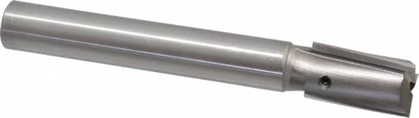 Made in USA - 29/32" Diam, 3/4" Shank, Diam, 3 Flutes, Straight Shank, Interchangeable Pilot Counterbore - Makers Industrial Supply