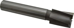 Made in USA - 1-3/4" Diam, 1-1/4" Shank, Diam, 5 Flutes, Straight Shank, Interchangeable Pilot Counterbore - Makers Industrial Supply