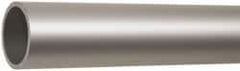 Hollaender - 8' Long, Aluminum Handrail - 1-1/2" Pipe - Makers Industrial Supply