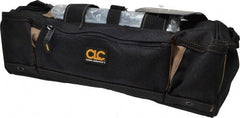 CLC - 23 Pocket Black Polyester Tool Bag - 16" Wide x 8" Deep x 11" High - Makers Industrial Supply