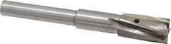 Value Collection - 25/32" Diam, 1/2" Shank, Diam, 4 Flutes, Straight Shank, Interchangeable Pilot Counterbore - Makers Industrial Supply