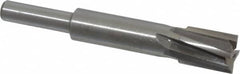 Value Collection - 7/16" Diam, 1/4" Shank, Diam, 4 Flutes, Straight Shank, Interchangeable Pilot Counterbore - Makers Industrial Supply