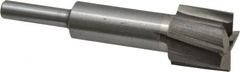 Value Collection - 25/32" Diam, 1/4" Shank, Diam, 4 Flutes, Straight Shank, Interchangeable Pilot Counterbore - Makers Industrial Supply