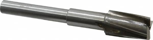 Value Collection - 7/8" Diam, 1/4" Shank, Diam, 4 Flutes, Straight Shank, Interchangeable Pilot Counterbore - Makers Industrial Supply