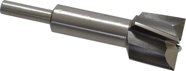 Value Collection - 29/32" Diam, 1/4" Shank, Diam, 4 Flutes, Straight Shank, Interchangeable Pilot Counterbore - Makers Industrial Supply