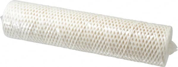 Parker - 2-1/2" OD, 25µ, Rayon String-Wound Cartridge Filter - 10" Long - Makers Industrial Supply